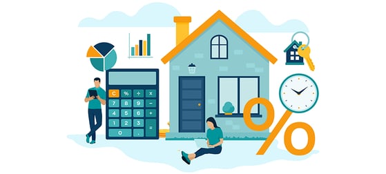 Vector - House loan or money investment to real estate - 1623145219 SM